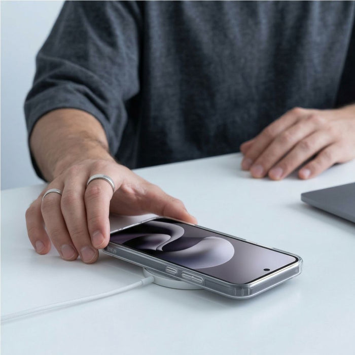 Tech-Protect FlexAir Hybrid MagSafe калъф за Motorola Moto G67 / G77 - прозрачен