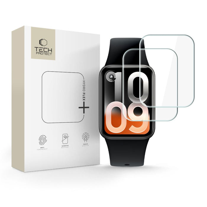 Tech-Protect Hydro flex+ хидрогелно фолио за Xiaomi Smart Band 10 Pro, 2 броя