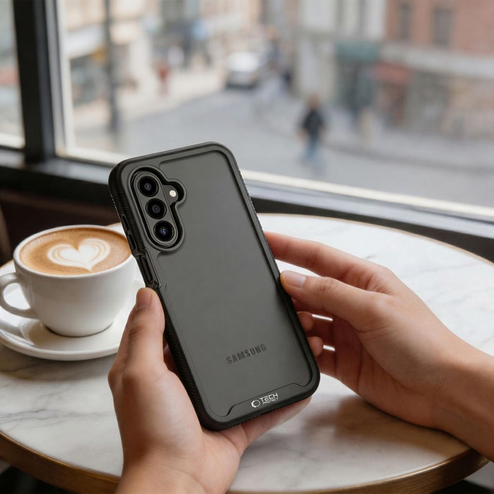 Кейс Tech-Protect Defense за Samsung Galaxy A36 / A56 / A27 / A37 5G - матово черен
