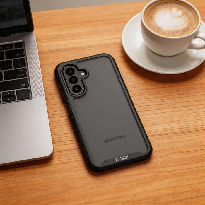 Кейс Tech-Protect Defense за Samsung Galaxy A36 / A56 / A27 / A37 5G - матово черен