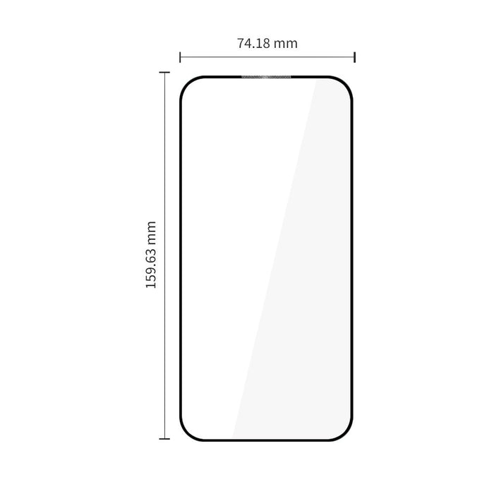 Tech-Protect Glass Fit+ 2 броя закалено стъкло за OnePlus Nord 6 - черно