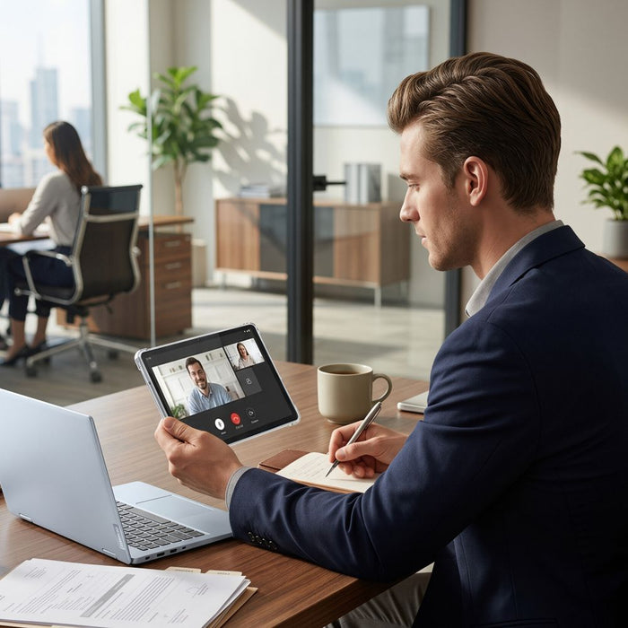 Калъф Tech-Protect FlexAir за Lenovo Idea Tab / K11 Gen. 2 11.0 TB-336 - прозрачен