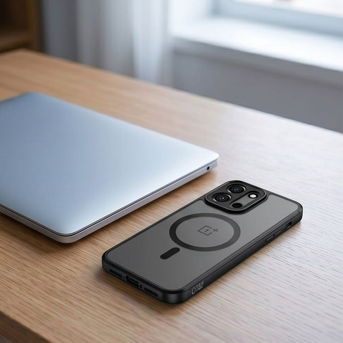 Кейс Tech-Protect Magmat MagSafe за OnePlus Nord 6 - матово черен