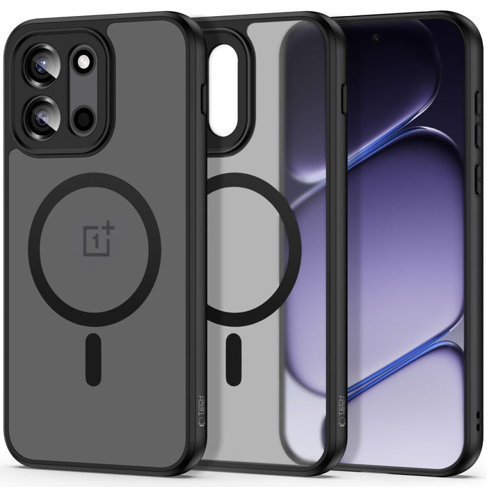 Кейс Tech-Protect Magmat MagSafe за OnePlus Nord 6 - матово черен