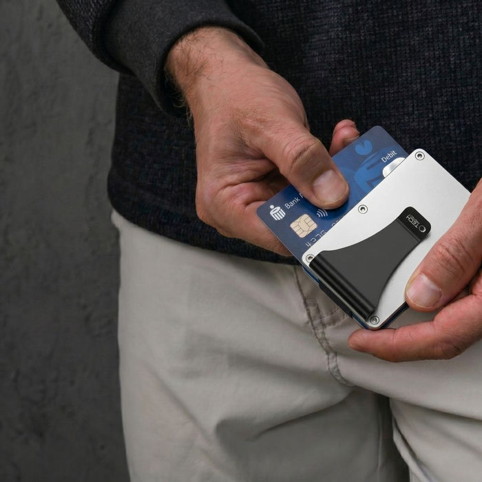 Портфейл Tech-Protect Thorn RFID - сребрист