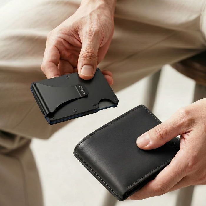 Портфейл Tech-Protect Thorn RFID - черен