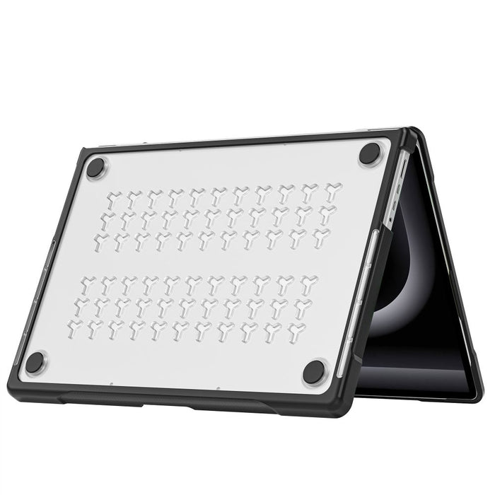 Калъф Tech-Protect Velar за MacBook Pro 16" 2021 / 2023 / 2025 / 2026 - Прозрачен черен