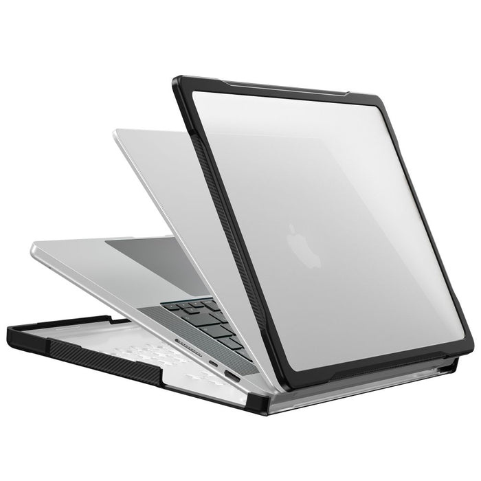 Калъф Tech-Protect Velar за MacBook Pro 16" 2021 / 2023 / 2025 / 2026 - Прозрачен черен