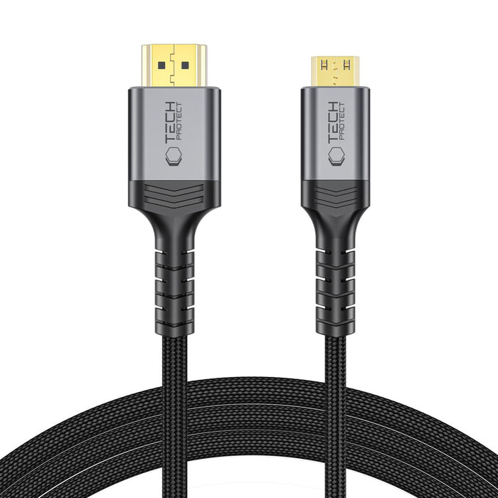 Кабел Tech-Protect UltraBoost Mini HDMI към HDMI 2.1 8K 60HZ, 200 см - черен