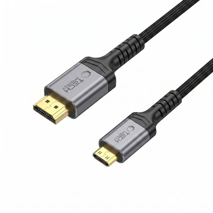 Кабел Tech-Protect UltraBoost Mini HDMI към HDMI 2.1 8K 60HZ, 200 см - черен