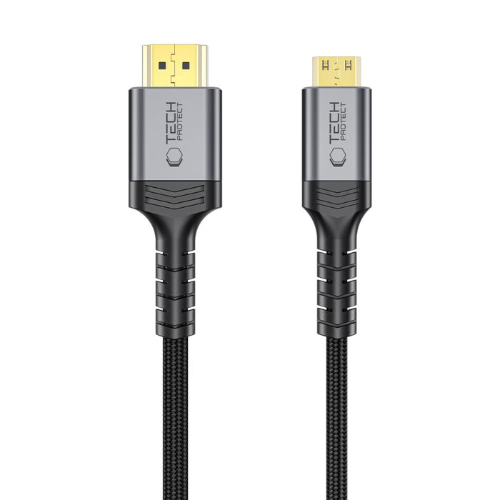 Кабел Tech-Protect UltraBoost Mini HDMI към HDMI 2.1 8K 60HZ, 200 см - черен