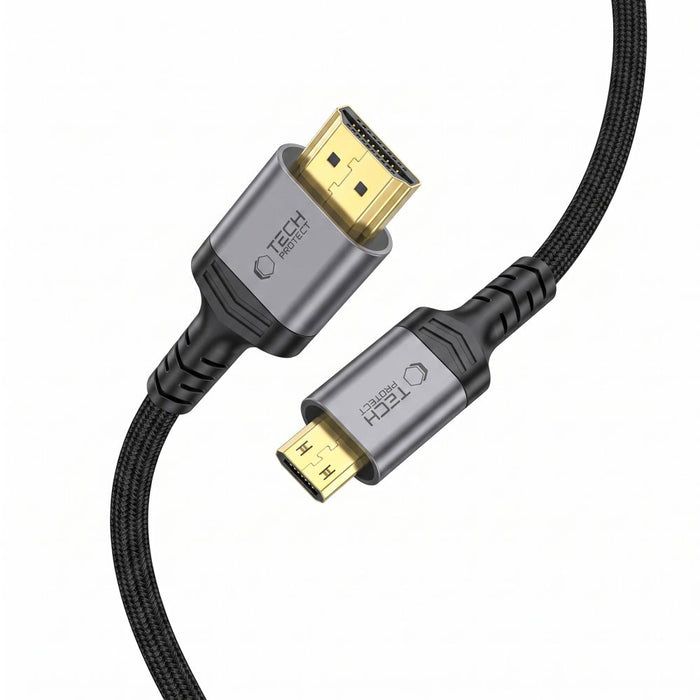 Кабел Tech-Protect UltraBoost Mini HDMI към HDMI 2.1 8K 60HZ, 200 см - черен