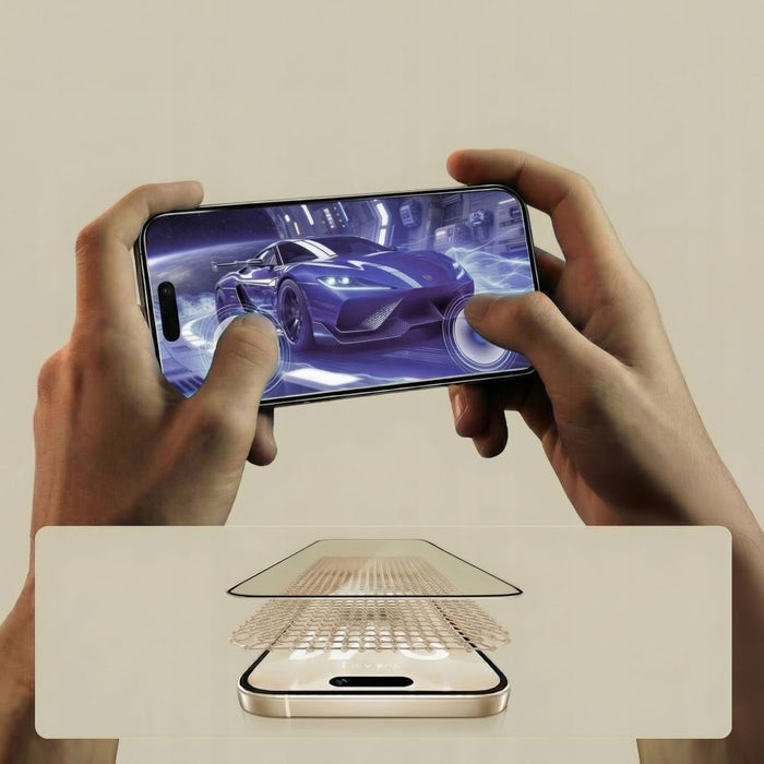 Tech-Protect Glass Fit+ 2 броя закалено стъклено фолио за Samsung Galaxy A27 5G - черно