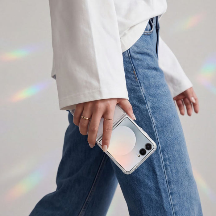 Хибриден калъф Tech-Protect FlexAir за Samsung Galaxy Z Flip 8 - прозрачен