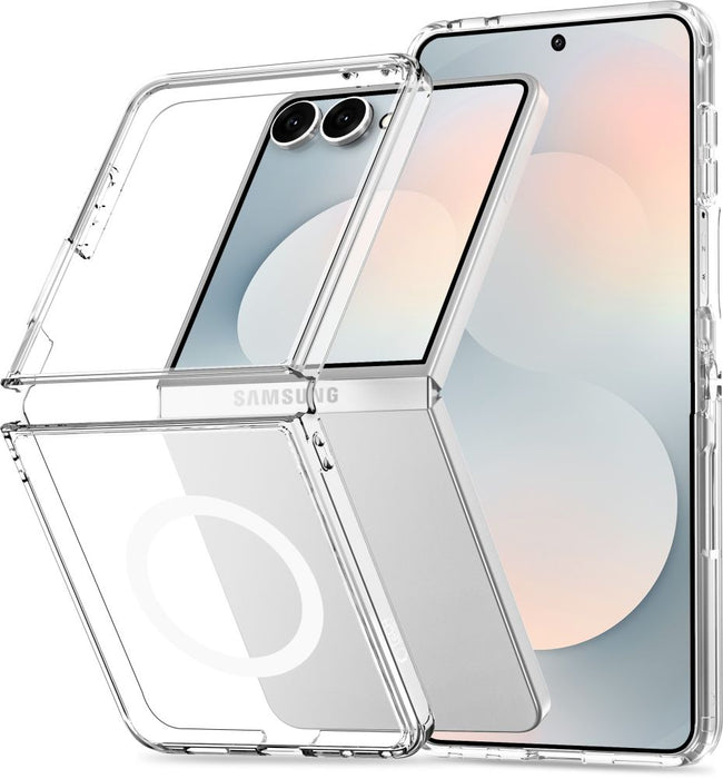 Tech-Protect FlexAir Hybrid MagSafe калъф за Samsung Galaxy Z Flip 8 - прозрачен