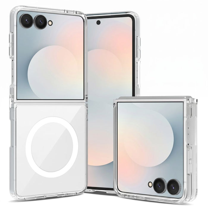 Tech-Protect FlexAir Hybrid MagSafe калъф за Samsung Galaxy Z Flip 8 - прозрачен