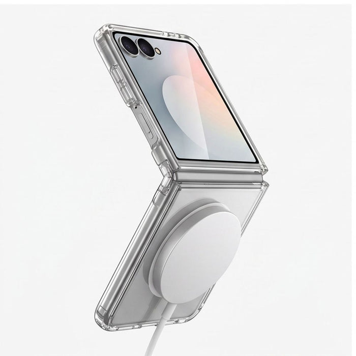 Tech-Protect FlexAir Hybrid MagSafe калъф за Samsung Galaxy Z Flip 8 - прозрачен