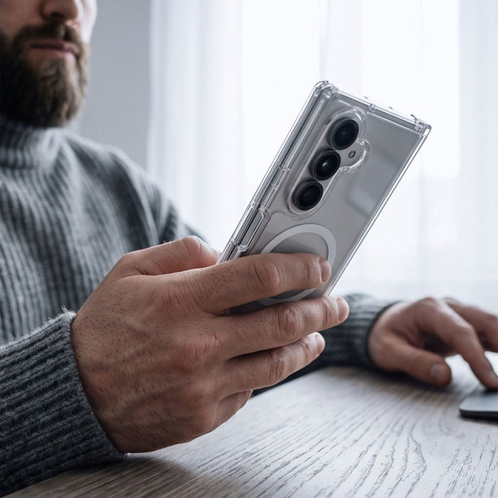 Tech-Protect FlexAir Hybrid MagSafe калъф за Samsung Galaxy Z Fold 8 Ultra - прозрачен