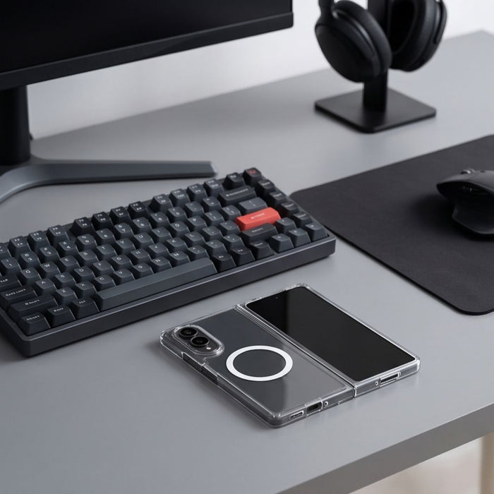 Tech-Protect FlexAir Hybrid MagSafe калъф за Samsung Galaxy Z Fold 8 - прозрачен