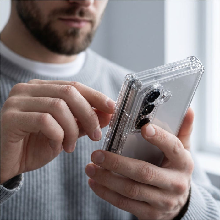 Хибриден калъф Tech-Protect FlexAir за Samsung Galaxy Z Fold 8 Ultra - прозрачен