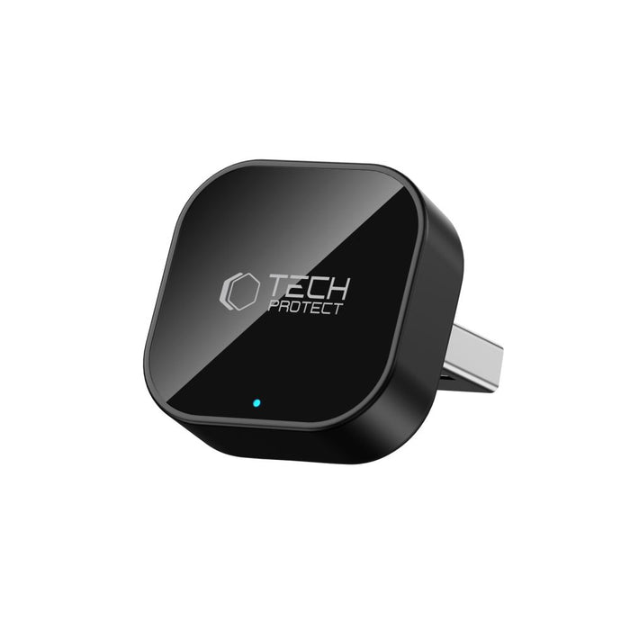 Tech-Protect Ultraboost CA01 USB Bluetooth 5.4 Apple CarPlay / Android Auto адаптер - черен