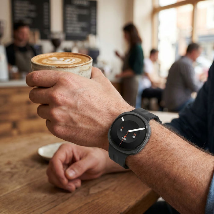 Силиконова каишка Tech-Protect Evo за Samsung Galaxy Watch 40/44/46 мм - черна