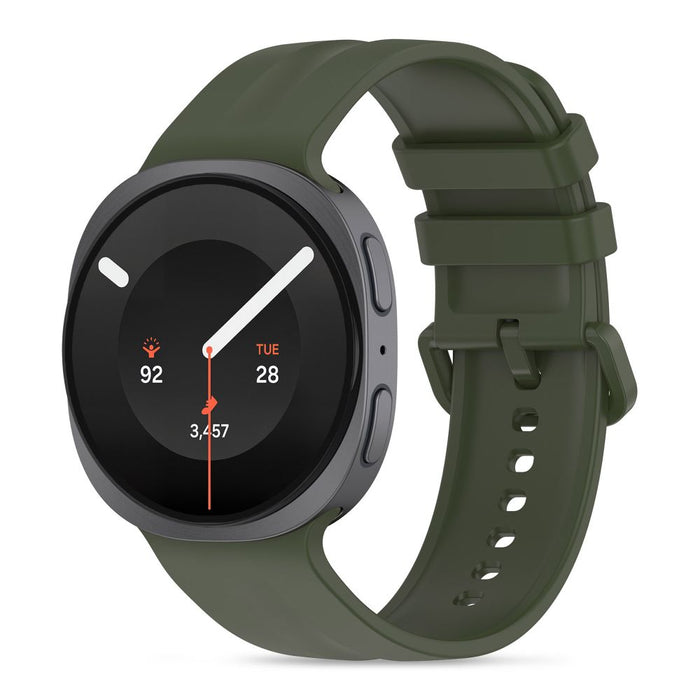 Силиконова каишка Tech-Protect Evo за Samsung Galaxy Watch 40/44/46 мм - зелена