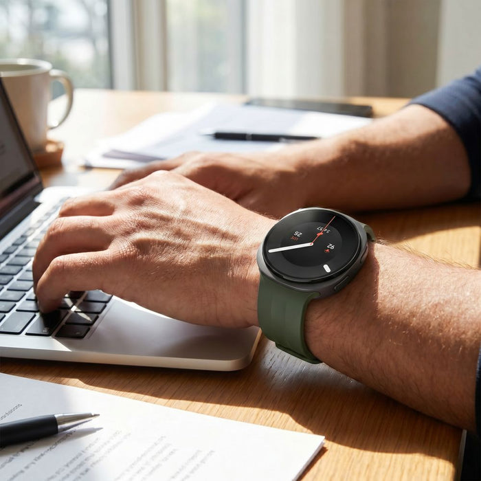 Силиконова каишка Tech-Protect Evo за Samsung Galaxy Watch 40/44/46 мм - зелена