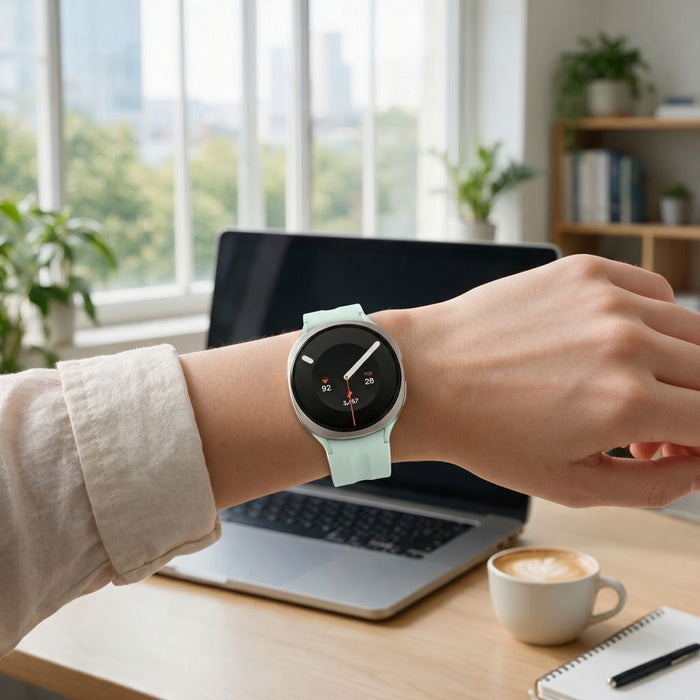 Силиконова каишка Tech-Protect Evo за Samsung Galaxy Watch 40/44/46 мм - ментов цвят