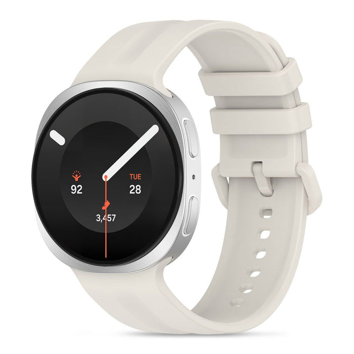Силиконова каишка Tech-Protect Evo за Samsung Galaxy Watch 40/44/46 мм - бежова