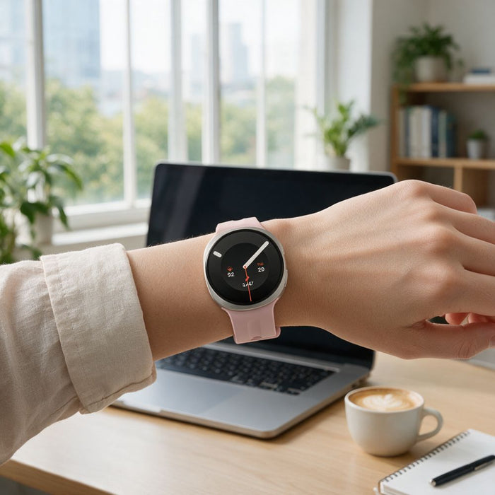 Силиконова каишка Tech-Protect Evo за Samsung Galaxy Watch 40/44/46 мм - розова