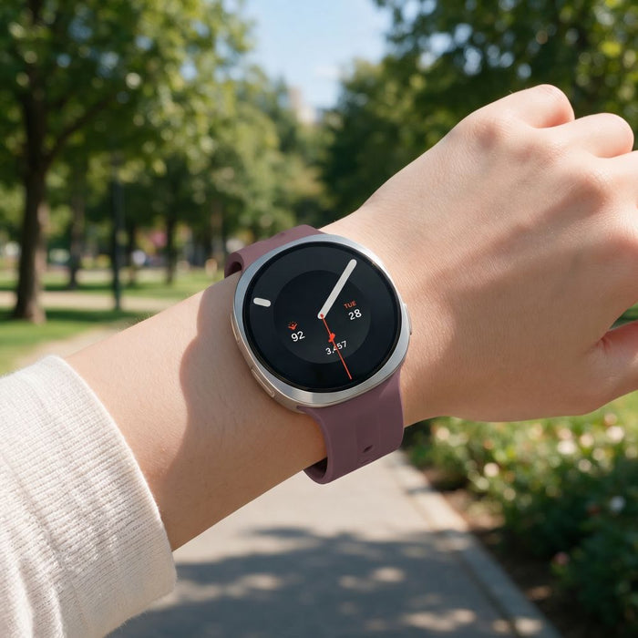 Силиконова каишка Tech-Protect Evo за Samsung Galaxy Watch 40/44/46 мм - лилава
