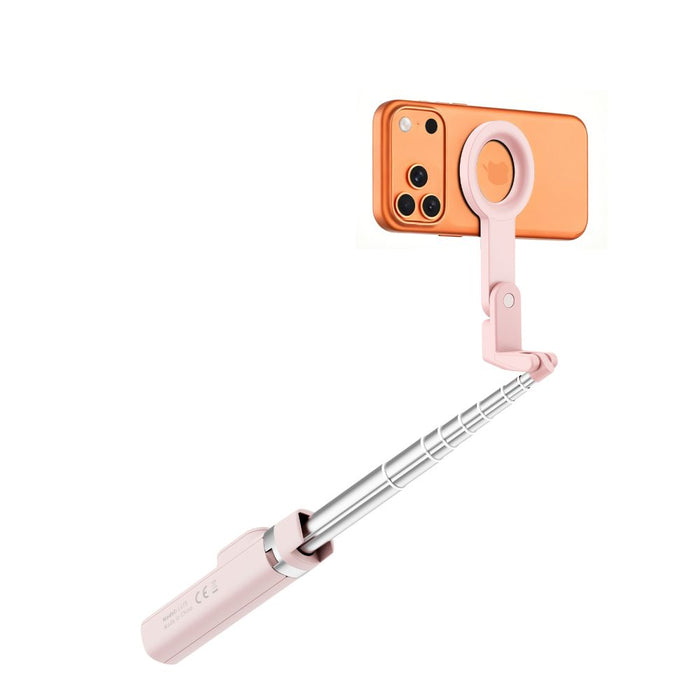 Tech-Protect L11S MagSafe Bluetooth селфи стик - розов