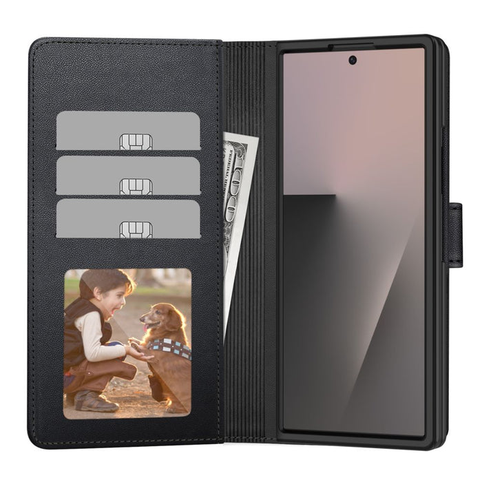 Калъф-портфейл Tech-Protect за Samsung Galaxy Z Fold 8 Ultra - черен