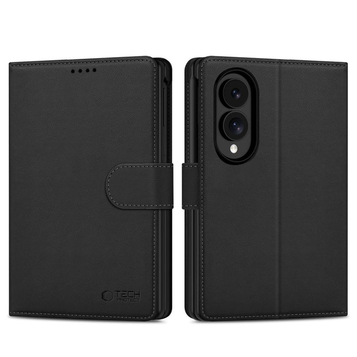 Калъф-портфейл Tech-Protect за Samsung Galaxy Z Fold 8 - черен