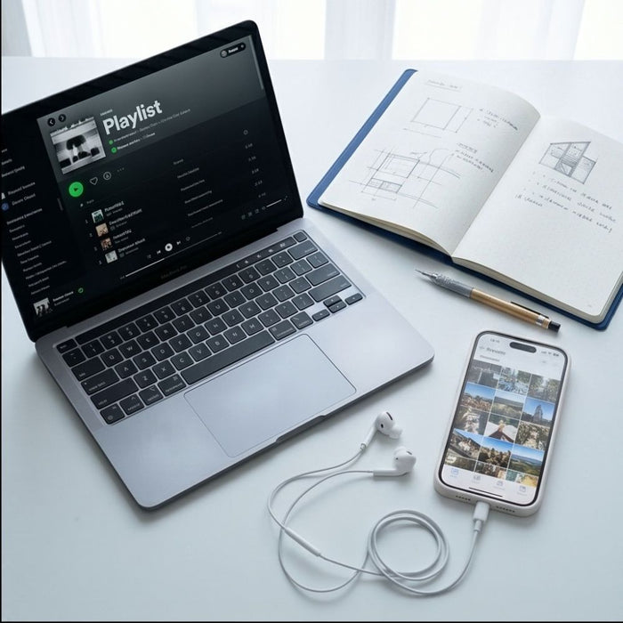 Tech-Protect Ultraboost Core G3 USB-C кабелни слушалки - бели