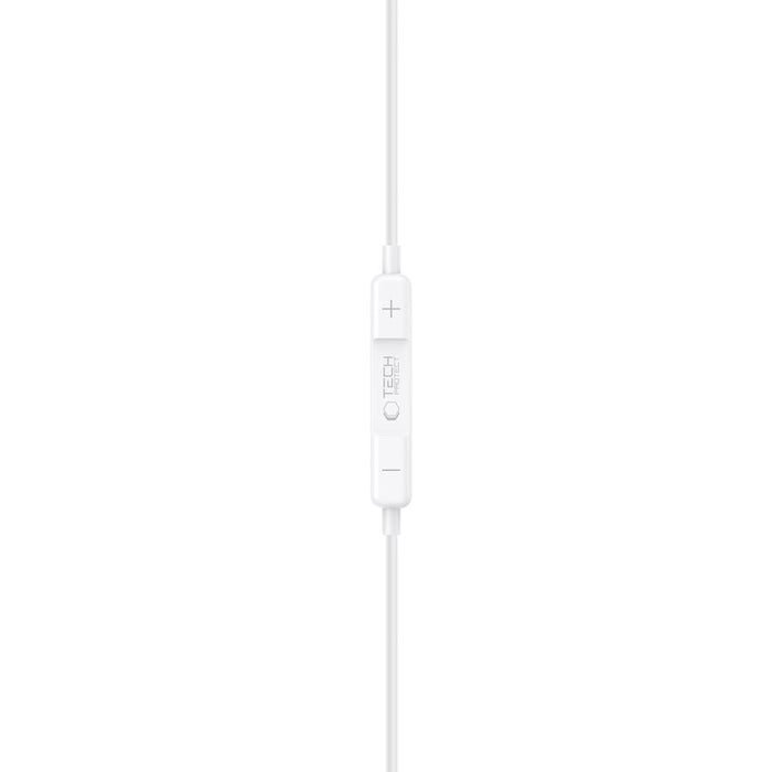 Tech-Protect Ultraboost Core G3 USB-C кабелни слушалки - бели