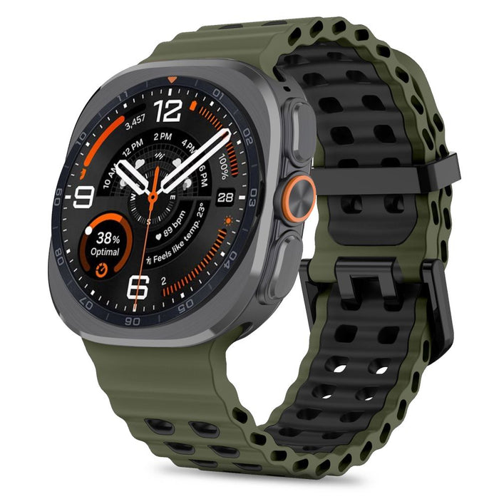 Tech-Protect Iconband Pro за Samsung Galaxy Watch Ultra 47mm - зелен/черен