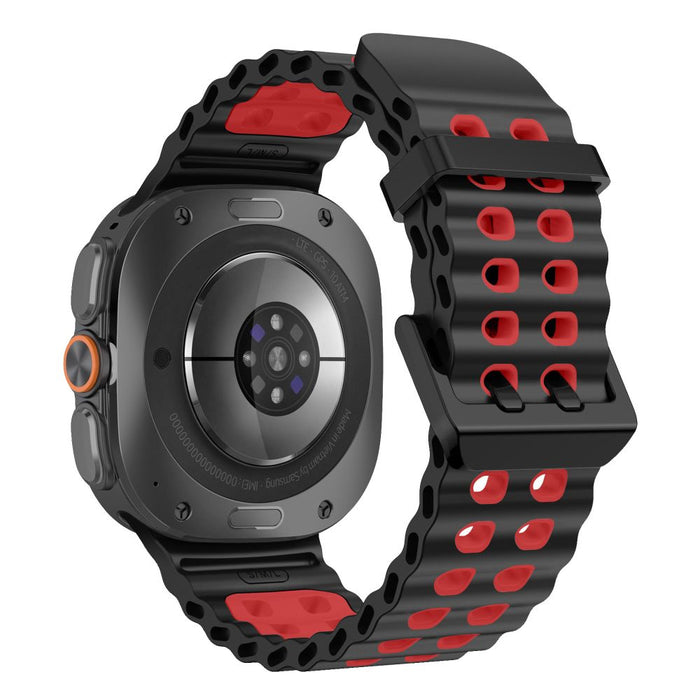 Tech-Protect Iconband Pro за Samsung Galaxy Watch Ultra 47mm - черен и червен