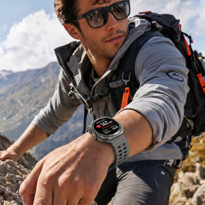 Tech-Protect Iconband Pro за Samsung Galaxy Watch Ultra 47mm - сив/черен