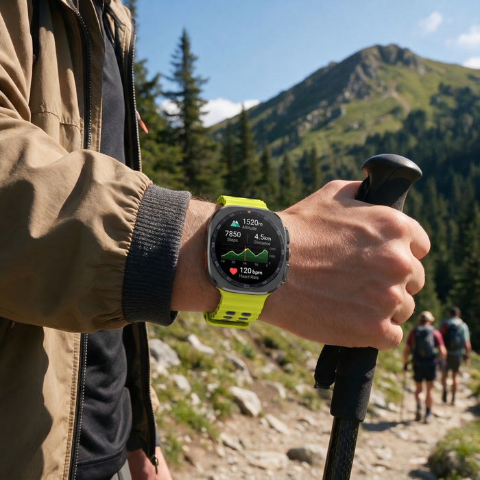 Tech-Protect Iconband Pro за Samsung Galaxy Watch Ultra 47mm - лайм сив