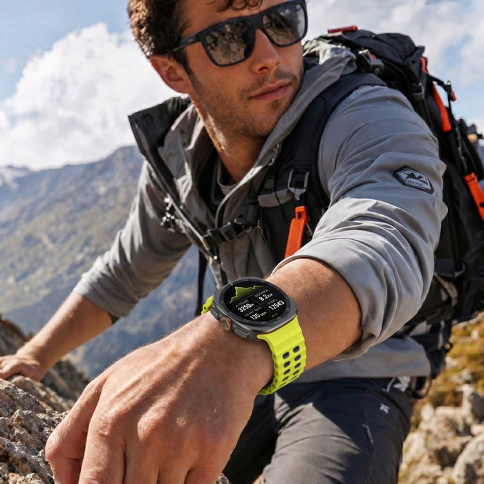 Tech-Protect Iconband Pro за Samsung Galaxy Watch Ultra 47mm - лайм сив
