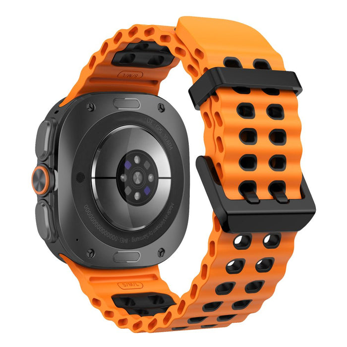 Tech-Protect Iconband Pro за Samsung Galaxy Watch Ultra 47mm - оранжев/черен