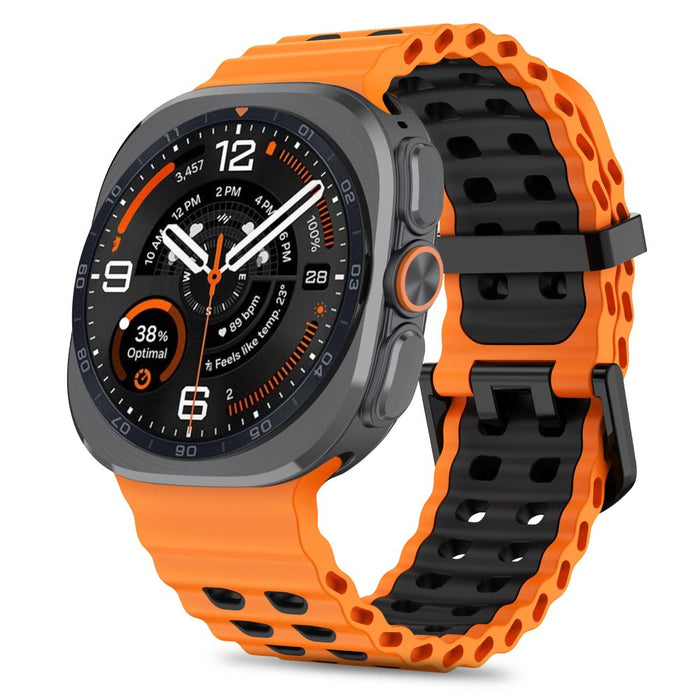 Tech-Protect Iconband Pro за Samsung Galaxy Watch Ultra 47mm - оранжев/черен