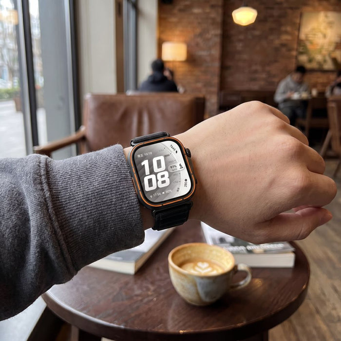 Каишка Tech-Protect Nylon Pro за Huawei Watch Fit 3 / 4 / 4 Pro / 5 / 5 Pro - Черна