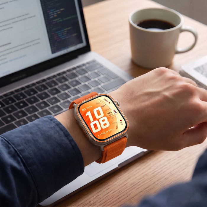 Каишка Tech-Protect Nylon Pro за Huawei Watch Fit 3/4/4 Pro/5/5 Pro - оранжева