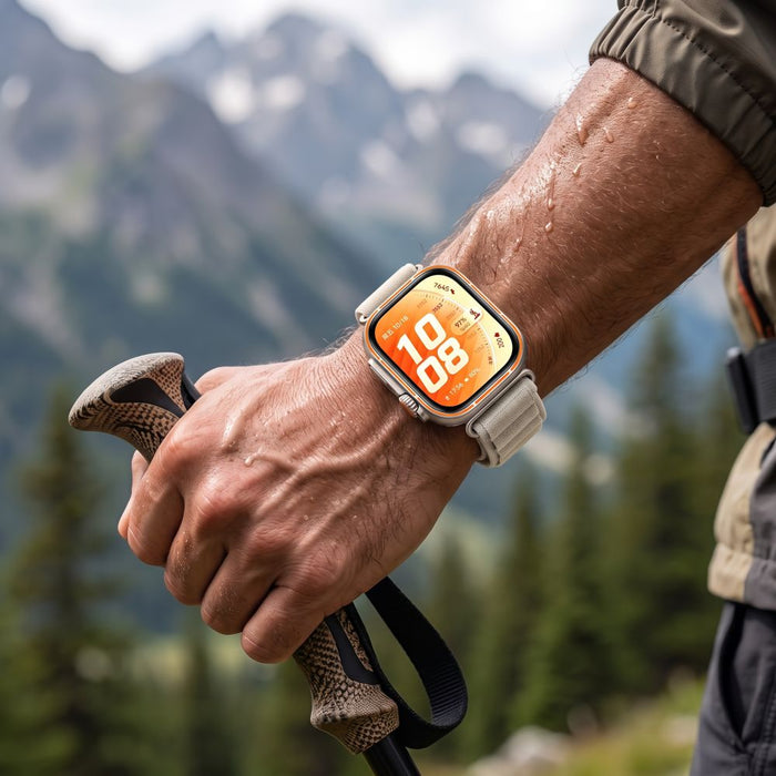 Каишка Tech-Protect Nylon Pro за Huawei Watch Fit 3 / 4 / 4 Pro / 5 / 5 Pro - бежова