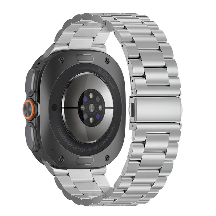 Каишка от неръждаема стомана Tech-Protect за Samsung Galaxy Watch Ultra 47mm - сребриста