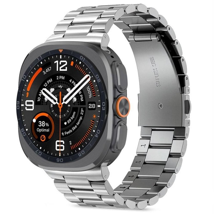 Каишка от неръждаема стомана Tech-Protect за Samsung Galaxy Watch Ultra 47mm - сребриста