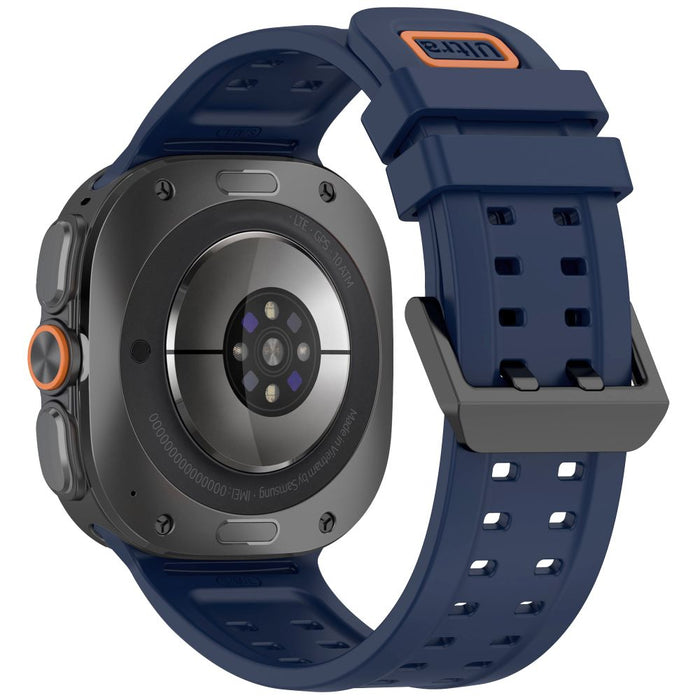 Силиконова каишка Tech-Protect Air за Samsung Galaxy Watch Ultra 47mm - тъмносиня